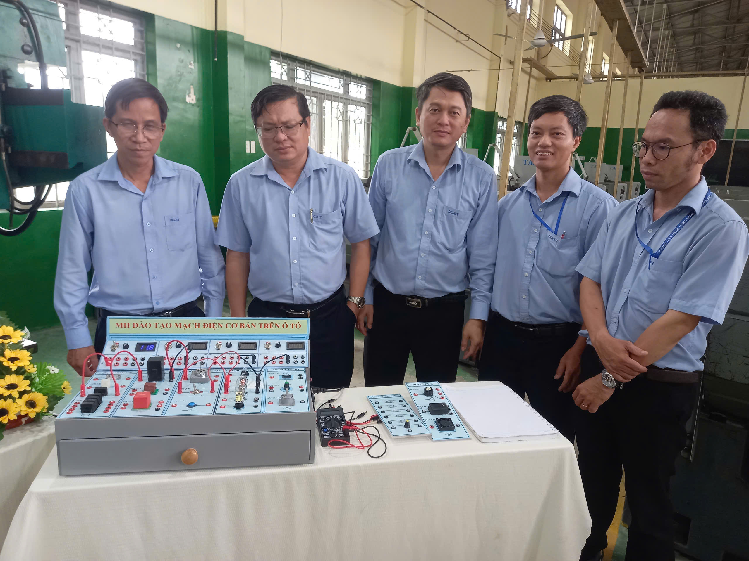 Nghiệm thu đề tài nghiên cứu khoa học cấp trường của Trường Cao đẳng Công nghệ cao Đồng Nai (DCoHT)