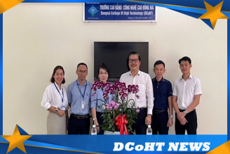 Trường Cao đẳng Công nghệ cao Đồng Nai làm việc với công ty cổ phần TOYOTA Long Thành về hợp tác đào tạo và phát triển nguồn nhân lực