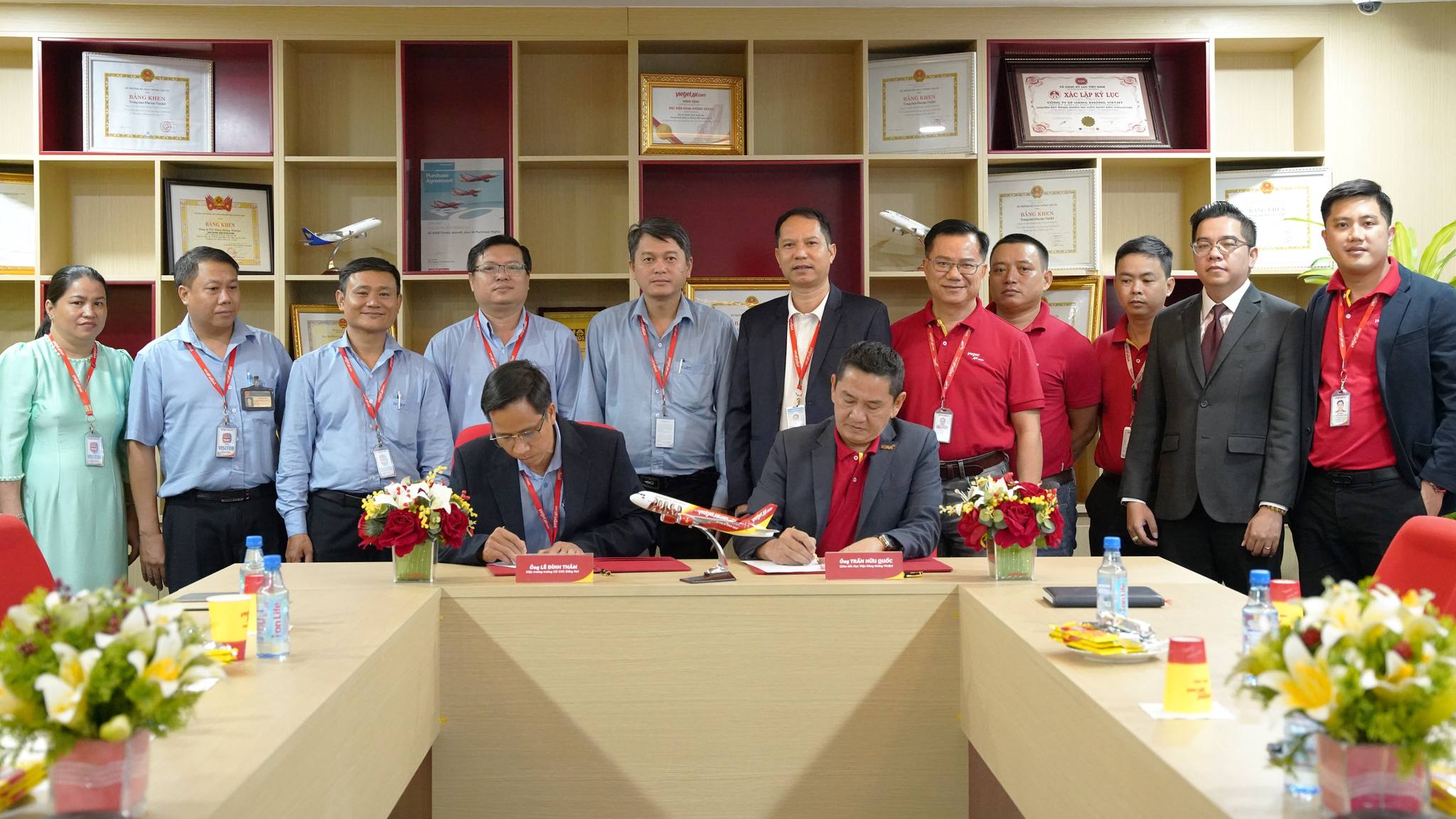 VJAA và DCoHT KÝ KẾT THỎA THUẬN HỢP TÁC ĐÀO TẠO NHÂN LỰC HÀNG KHÔNG